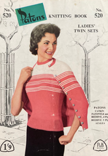 Load image into Gallery viewer, Patons Knitting Book No.520
