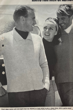 Load image into Gallery viewer, Vintage Knits for Men of Action Book 766 by Patons
