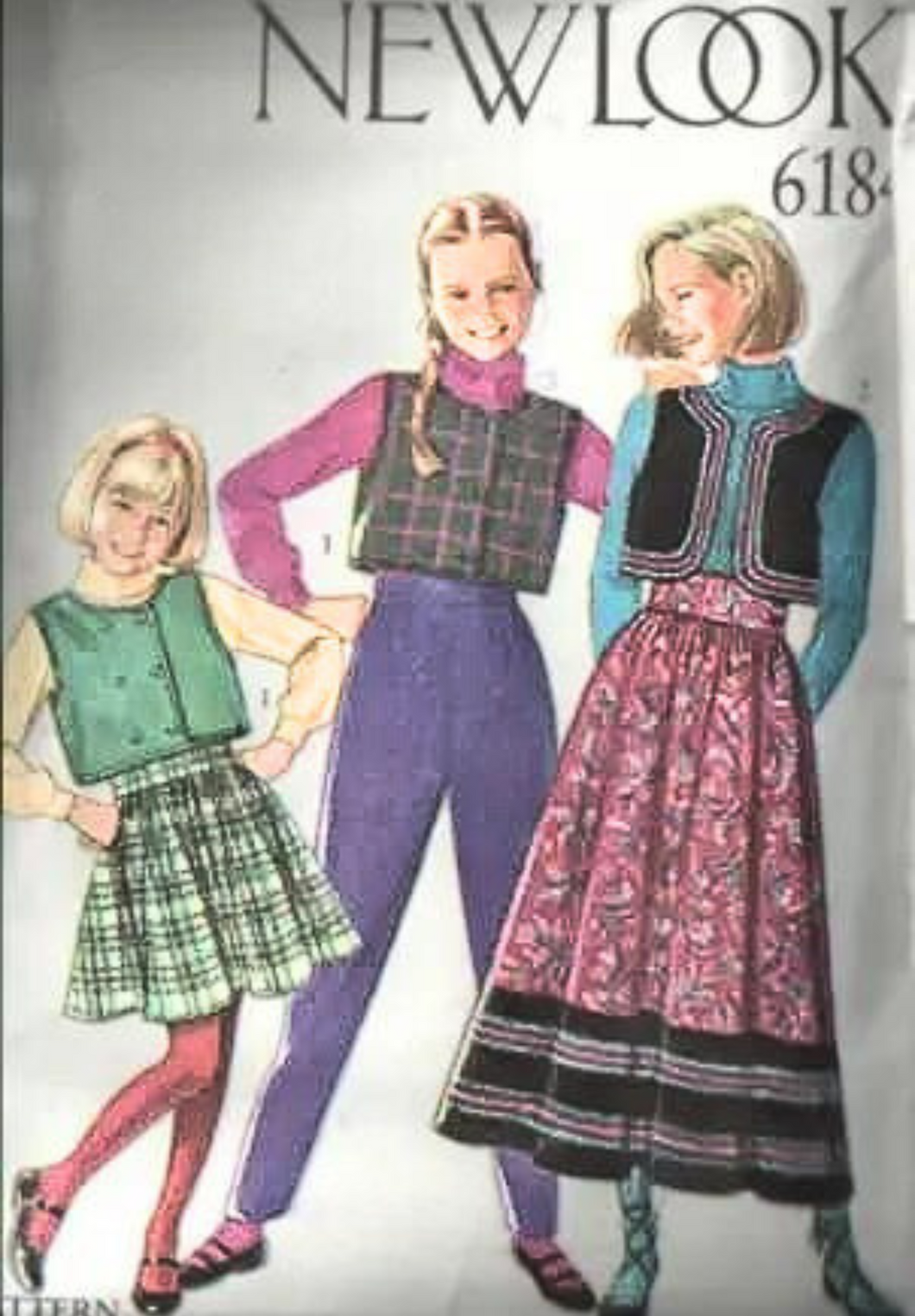 Vintage Sewing Pattern: New Look 6184