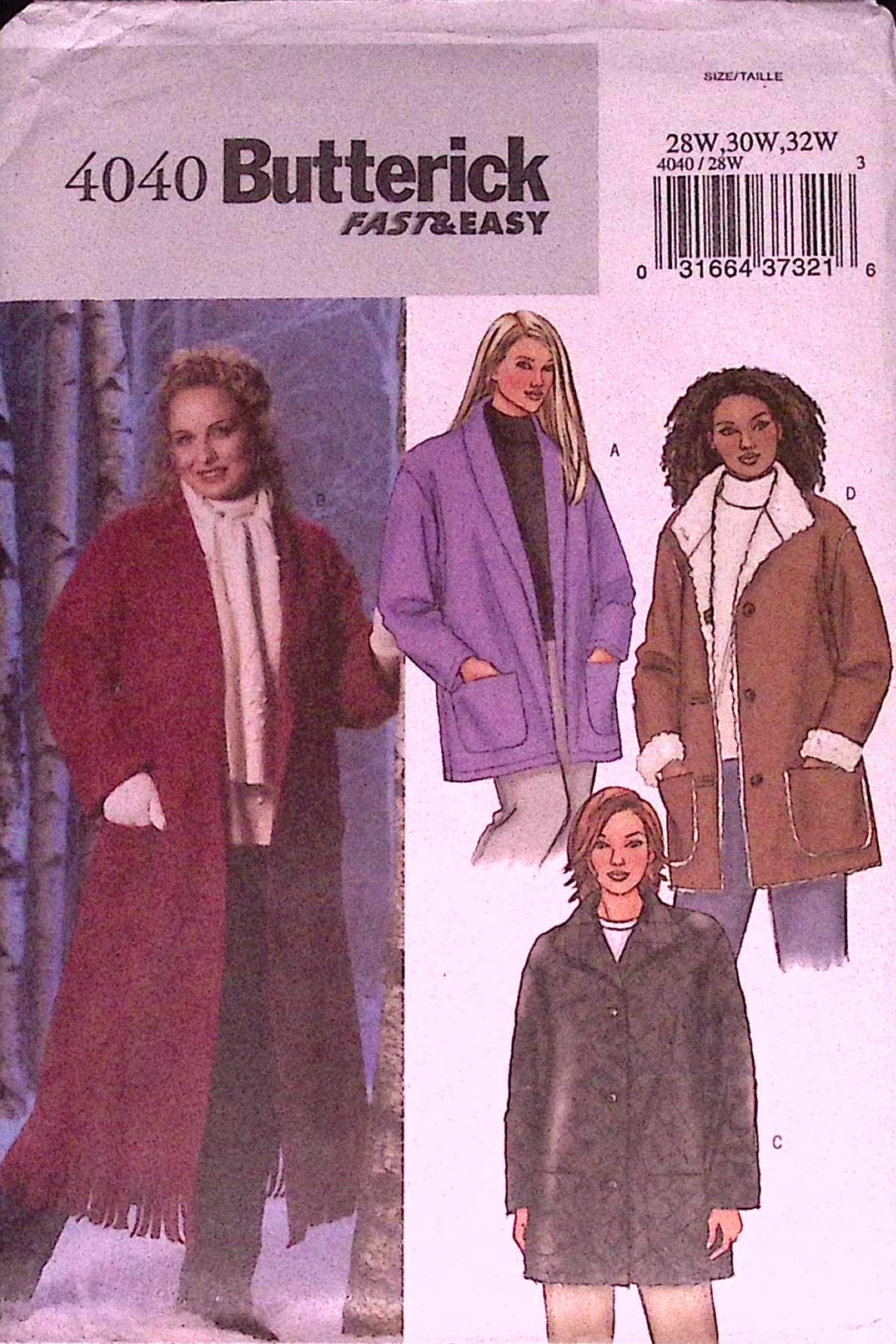 Sewing Pattern: Butterick 4040