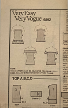 Load image into Gallery viewer, Sewing Pattern: Vogue 9892
