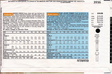 Load image into Gallery viewer, Vintage Sewing Pattern: Butterick 3936
