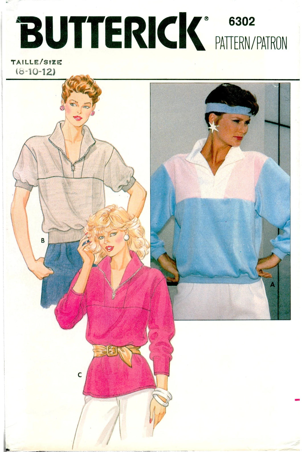 Vintage Sewing Pattern: Butterick 6302