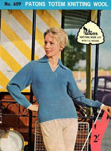 Load image into Gallery viewer, Paton&#39;s Knitting Pattern No 609
