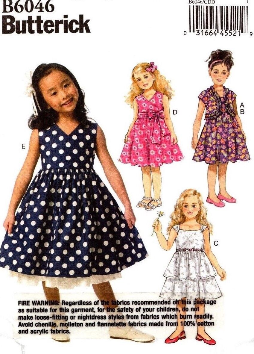Sewing Pattern: Butterick B6046