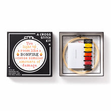 Load image into Gallery viewer, A Cross Stitch Kit by Brass Monkey-You Light up a Room

