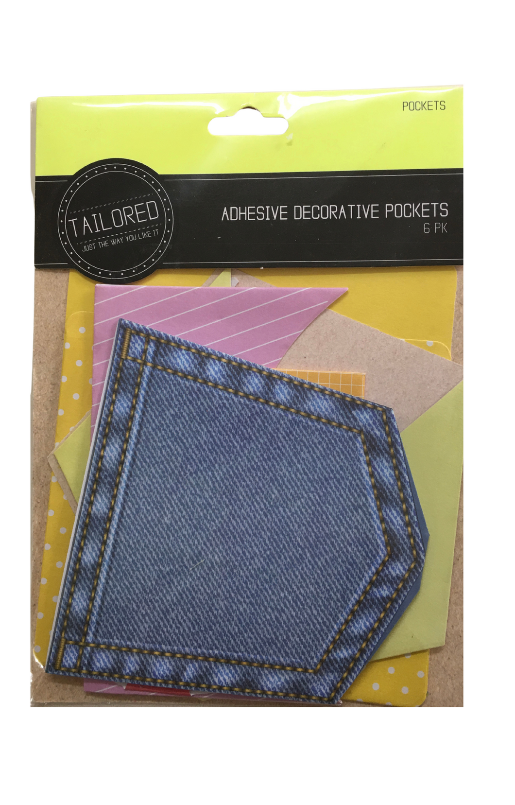 Adhesive Decorative Pockets