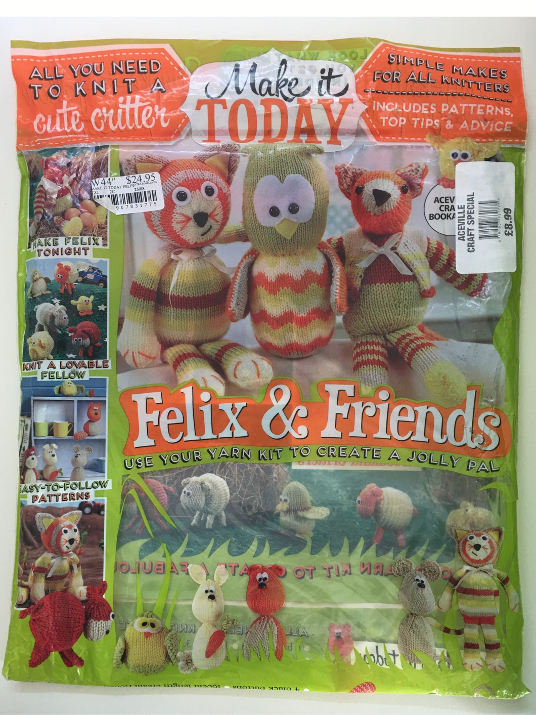 Felix and friends Book and Knitting Kit