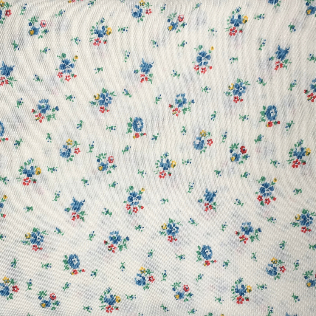 Vintage Cotton Blend Fabric