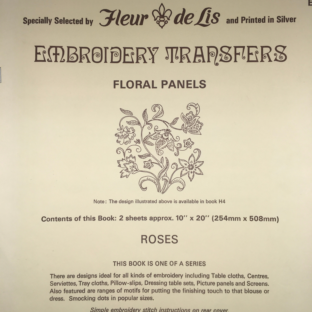 Vintage Embroidery Transfers: Manufactured by Deighton’s