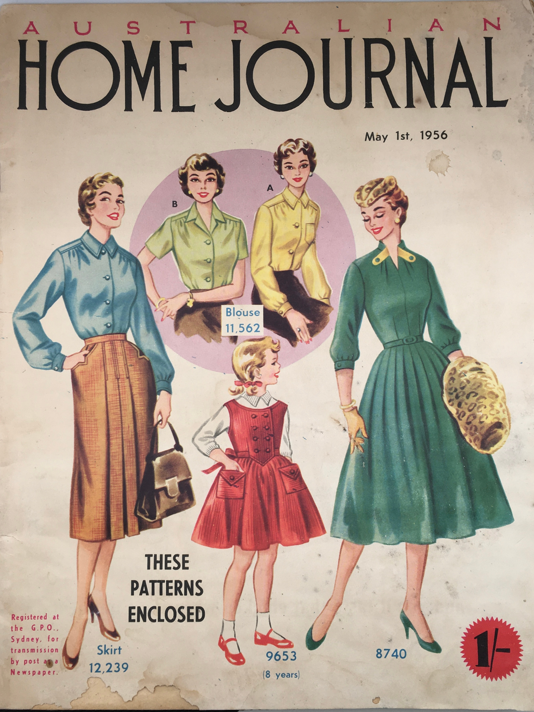 1956 Australian Home Journal Magazine