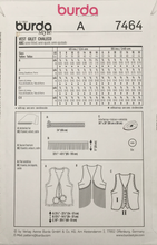 Load image into Gallery viewer, 2010 Sewing Pattern: Burda 7464
