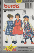 Load image into Gallery viewer, 1995 Vintage Sewing Pattern: Burda 3698
