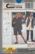 Load image into Gallery viewer, 1995 Vintage Sewing Pattern: Burda 3806
