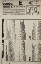 Load image into Gallery viewer, 1993 Vintage Sewing Pattern: Burda 4212
