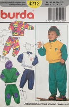 Load image into Gallery viewer, 1993 Vintage Sewing Pattern: Burda 4212
