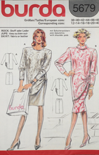 Load image into Gallery viewer, 1988 Vintage Sewing Pattern: Burda 5679
