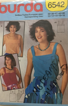 Load image into Gallery viewer, 1985 Vintage Sewing Pattern: Burda 6542
