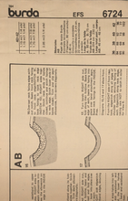 Load image into Gallery viewer, 1984 Vintage Sewing Pattern: Burda 6724
