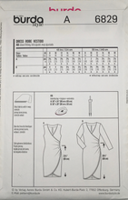 Load image into Gallery viewer, 2014  Sewing Pattern: Burda 6829
