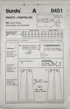 Load image into Gallery viewer, 2003 Sewing Pattern: Burda 8451
