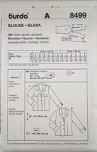 Load image into Gallery viewer, 2003 Sewing Pattern: Burda 8499
