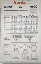 Load image into Gallery viewer, 2007 Sewing Pattern: Burda 9650
