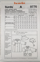 Load image into Gallery viewer, 2004 Sewing Pattern: Burda 9776
