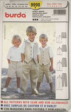 Load image into Gallery viewer, 2000 Sewing Pattern: Burda 9990
