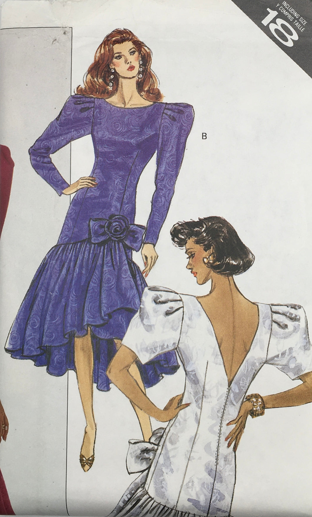 1988 Vintage Sewing Pattern: Butterick 3017