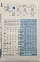 Load image into Gallery viewer, 1985 Vintage Sewing Pattern: Butterick 3070
