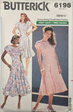 Load image into Gallery viewer, 1988 Vintage Sewing Pattern: Butterick 6198
