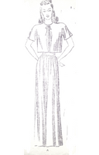 Load image into Gallery viewer, 1940&#39;s Vintage Sewing Pattern: Butterick 1822
