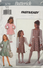 Load image into Gallery viewer, 1993 Vintage Sewing Pattern: Butterick 3170
