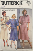 Load image into Gallery viewer, 1980’s Vintage Sewing Pattern: Butterick 3209
