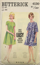 Load image into Gallery viewer, 1965 Vintage Sewing Pattern: Butterick 4130
