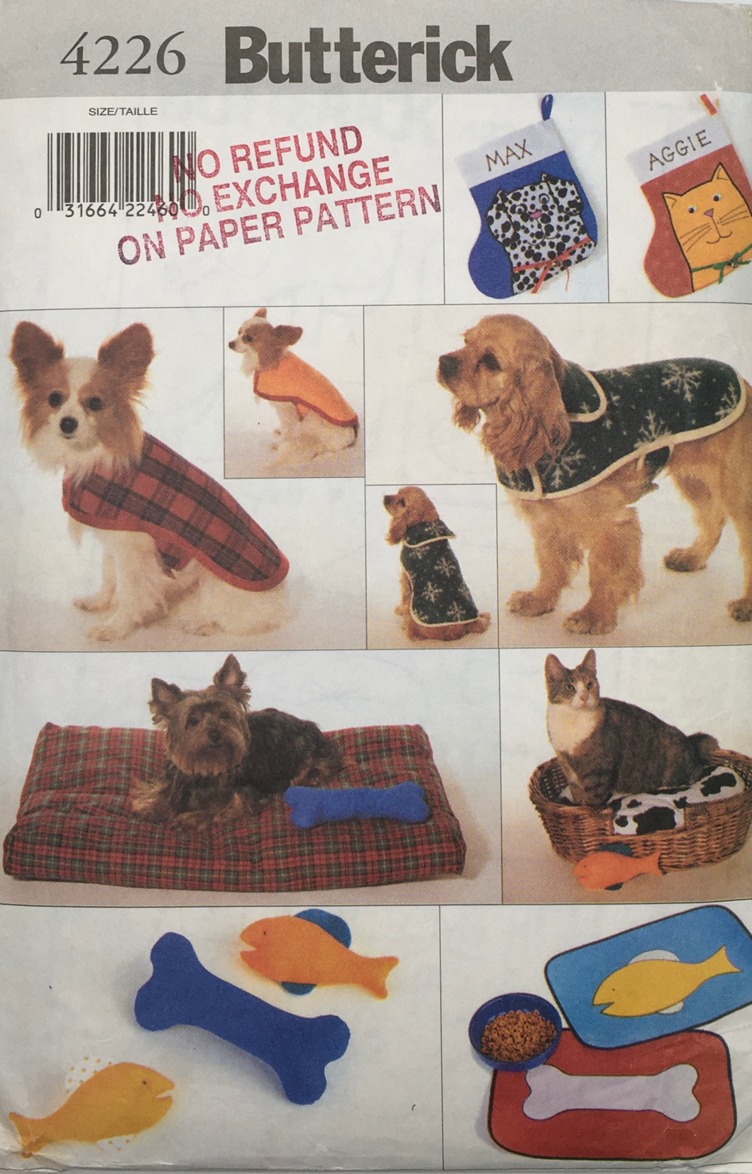 2001  Sewing Pattern: Butterick 4226