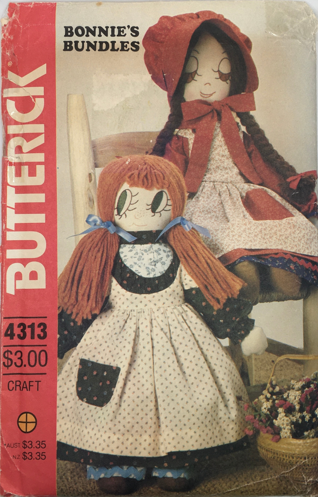 1970's Vintage Sewing Pattern: Butterick 4313