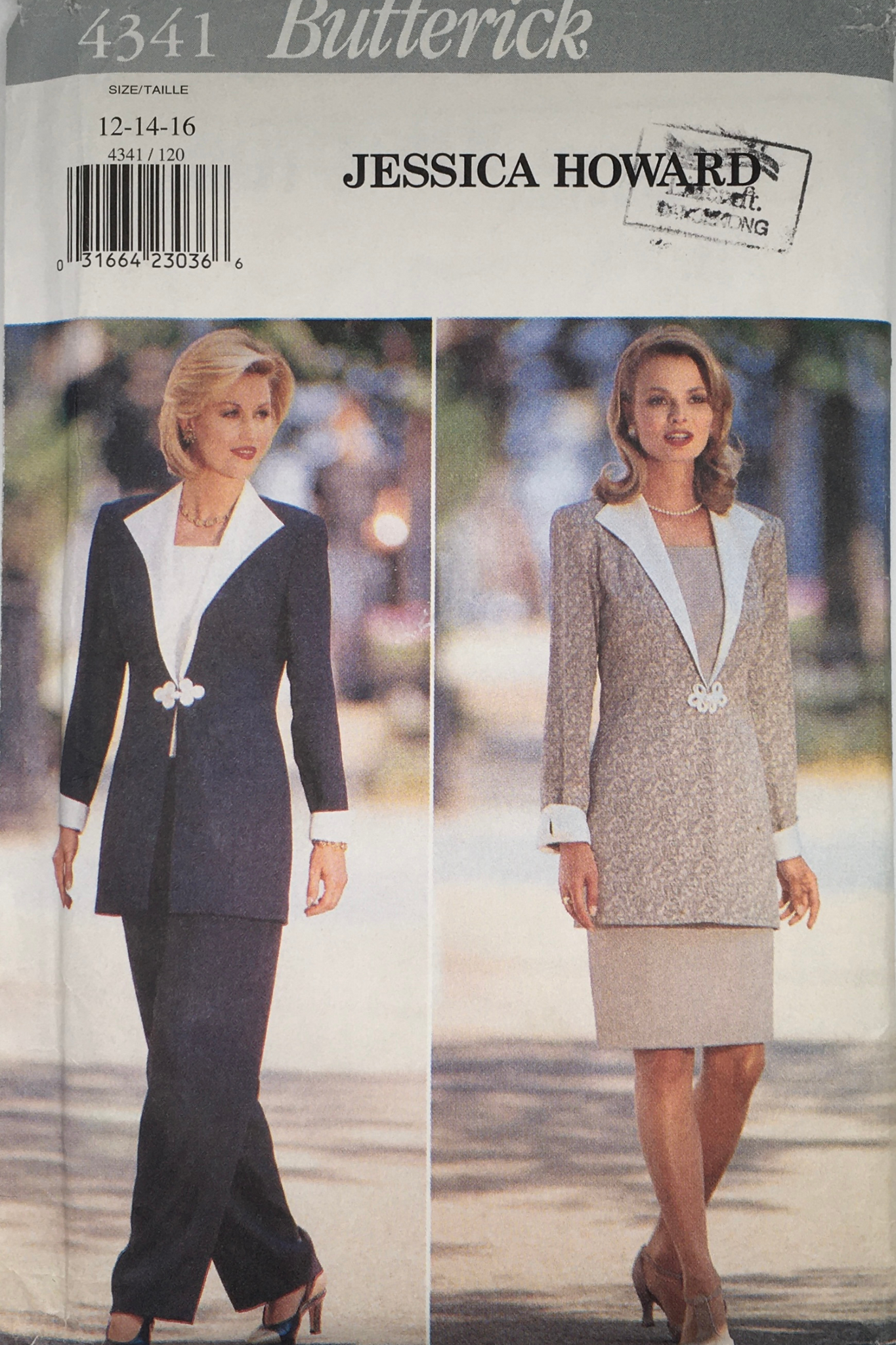 1996 Vintage Sewing Pattern: Butterick 4341 – Vintage Stitch Australia