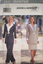 Load image into Gallery viewer, 1996 Vintage Sewing Pattern: Butterick 4341
