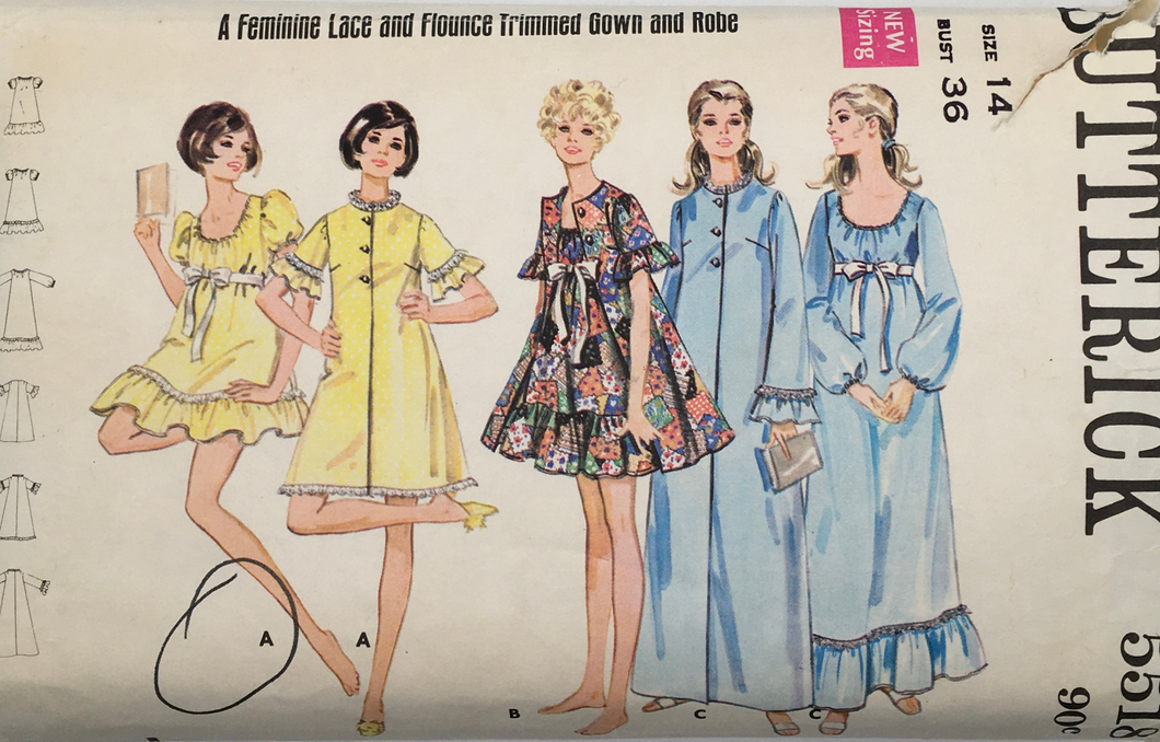 1969 Vintage Sewing Pattern: Butterick 5518