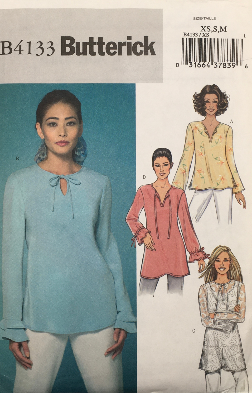 2004  Sewing Pattern: Butterick B4133