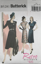 Load image into Gallery viewer, 1946 Reproduction Sewing Pattern: Butterick B5281
