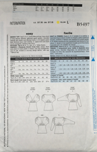 Load image into Gallery viewer, 2010  Sewing Pattern: Butterick B5497
