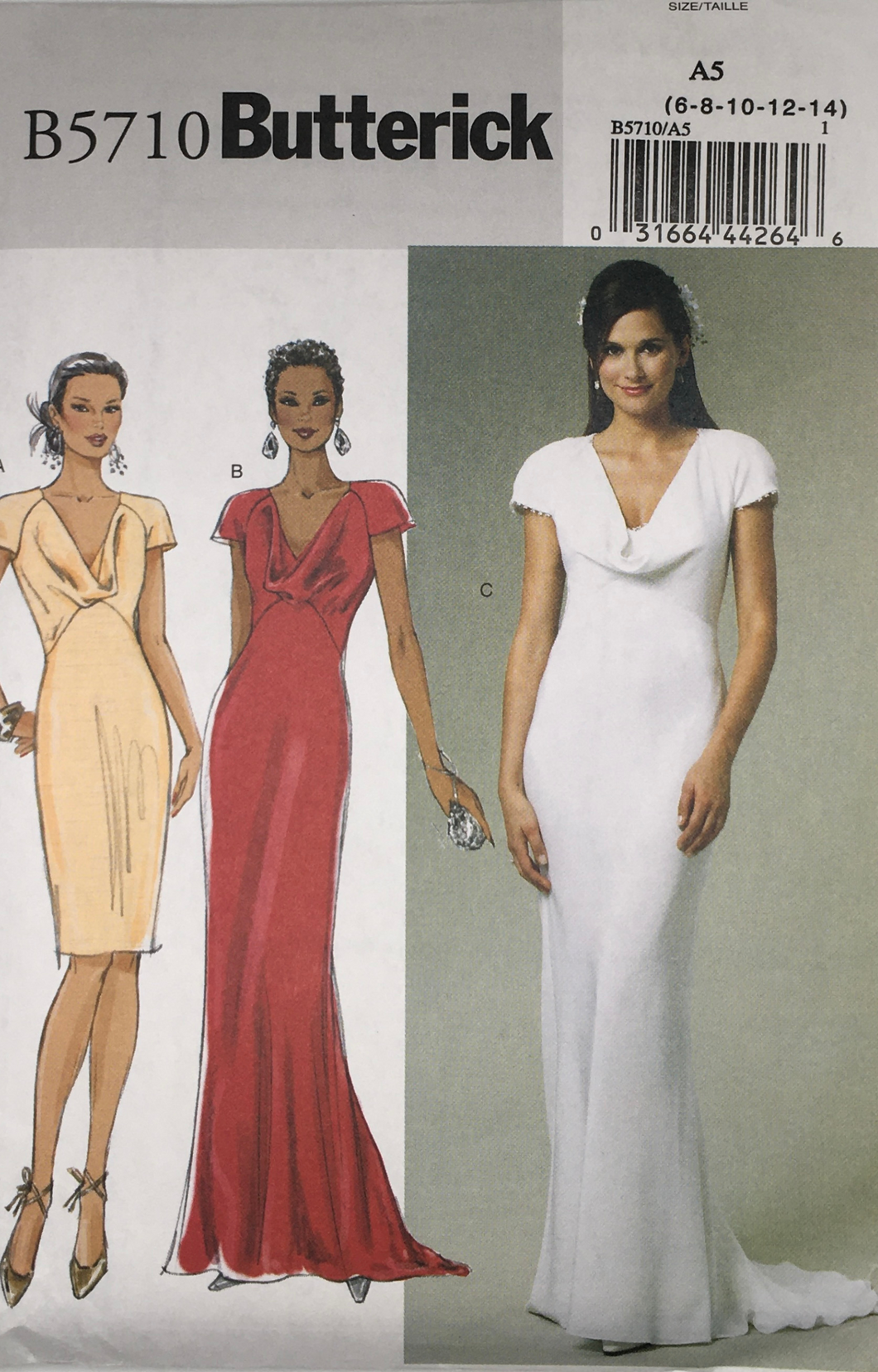 2011 Sewing Pattern: Butterick B5710