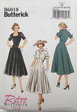 Load image into Gallery viewer, 1952 Reproduction Sewing Pattern: Butterick B6018
