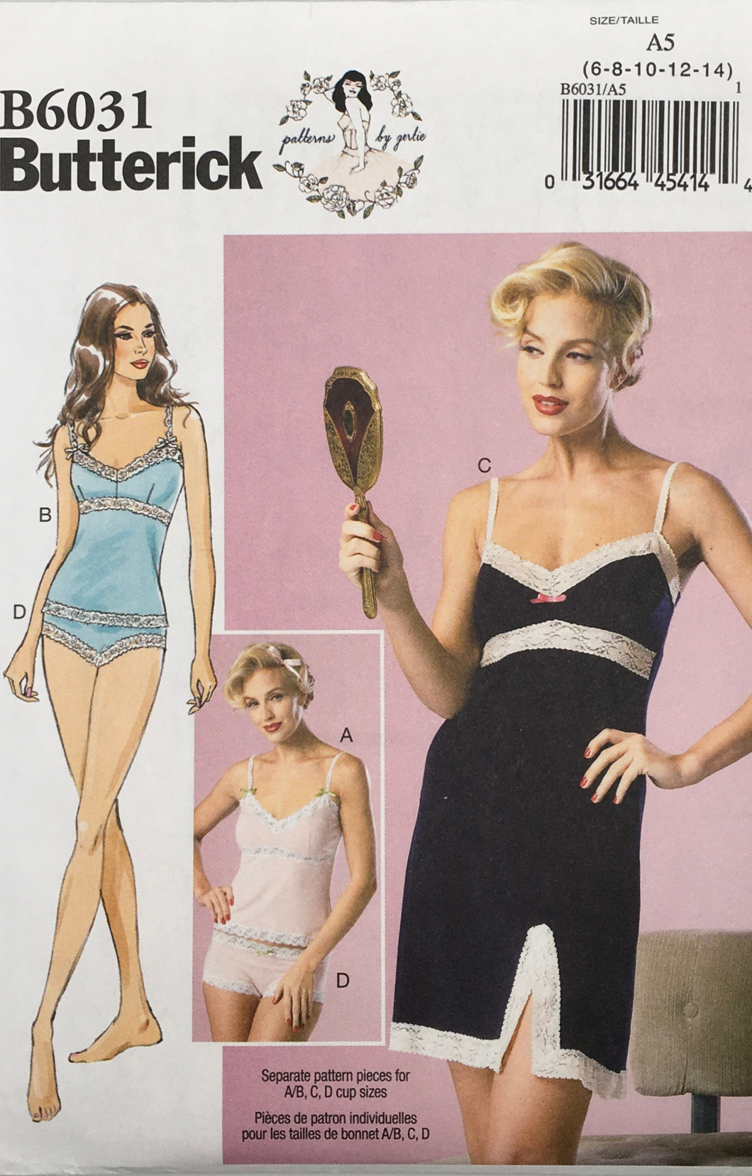 2014 Sewing Pattern: Butterick B6031