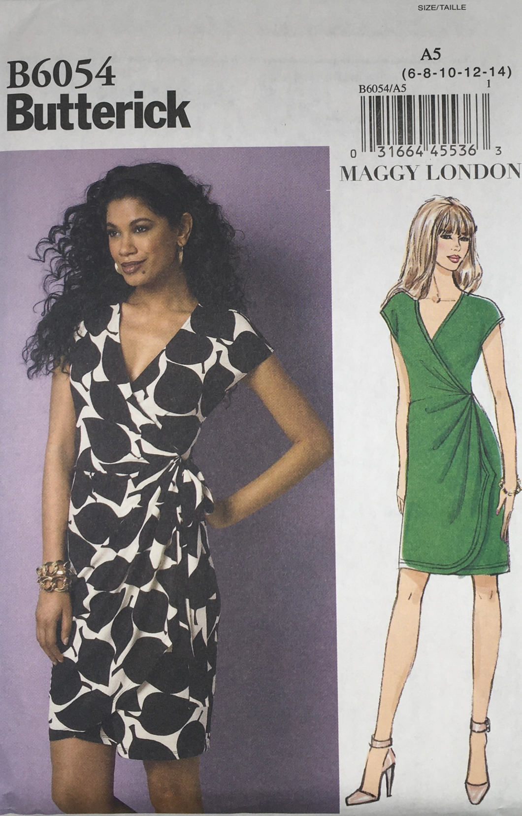 2014 Sewing Pattern: Butterick B6054