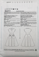 Load image into Gallery viewer, 1950’s Reproduction Sewing Pattern: Butterick B6055
