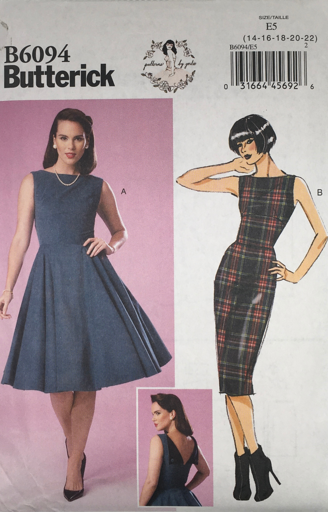 2014 Sewing Pattern: Butterick B6094